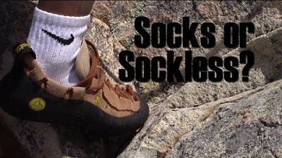 Socks or Sockless: A Quick Intro to Rock Climbing Shoes